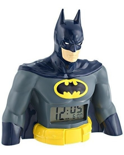 Dc Comics Batman Reloj Despertador Con Visualizacion Lcd Pa