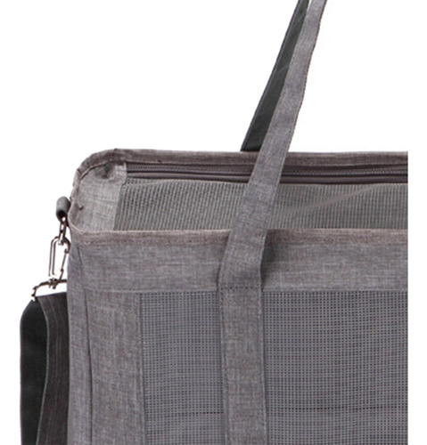 Bolsas De Transporte Para Cachorros Portador De Viaje Gris L