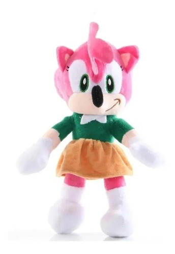 Amy Rose Peluche Sonic Importados Collectoys 