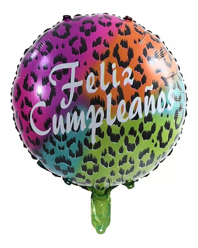 2 Globos Feliz Cumpleaños 18 Pulgadas