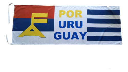 Bandera Frente Amplio, Campaña 2024, Por Uruguay. Fabricamos