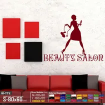 Comprar Vinilos Decorativos Salon De Belleza Para Negocio