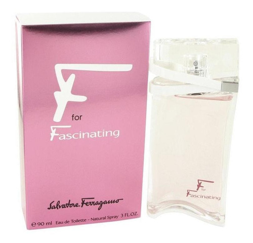 F For Fascinating By Ferragamo Edt 90 Ml Mujer