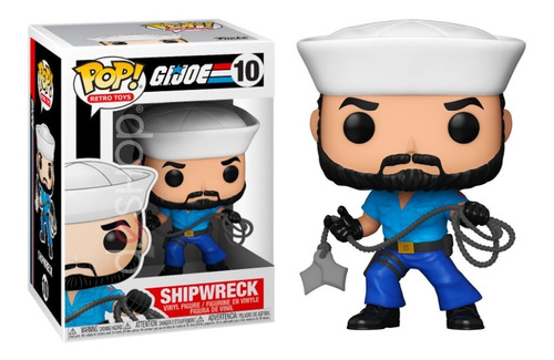 Pop! Funko Shipwreck #10 G.i Joe