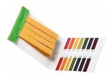 Imagen 2 de 8 de Pack 1120 Tiras Medidor Ph 1 - 14 Peachimetro Local Caballit