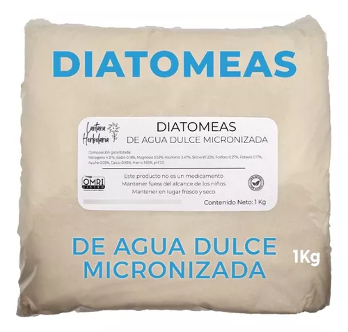 1kg Diatomeas Micronizadas Para Consumo Humano
