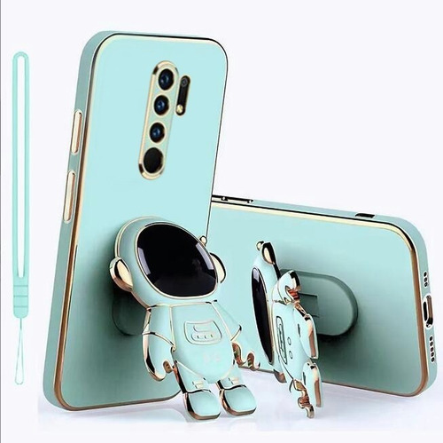 Funda Para Xiaomi Redmi 9 + Astronauta Soporte + Correas