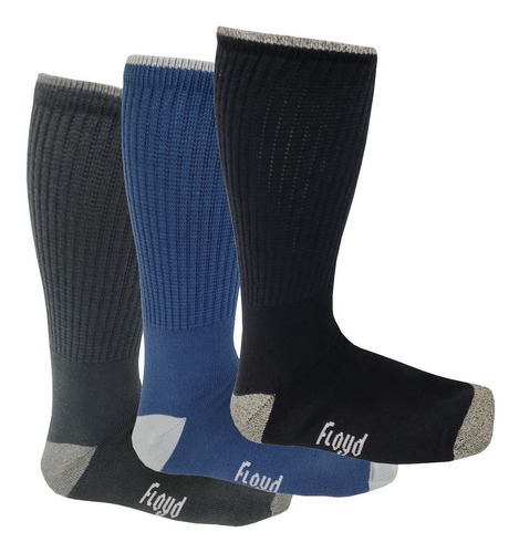 Medias De Hombre Toalla Puño Light Surtidas Floyd Pack X 12