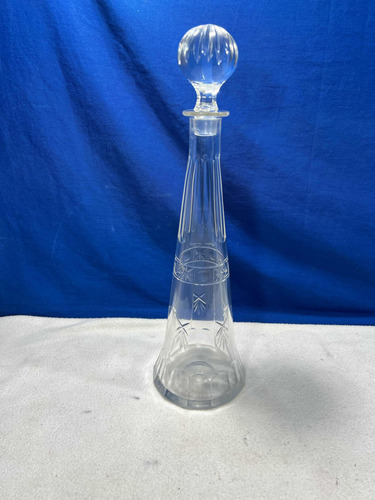 Botellón Licorera De Cristal Alto Gran Tamaño (Usado)