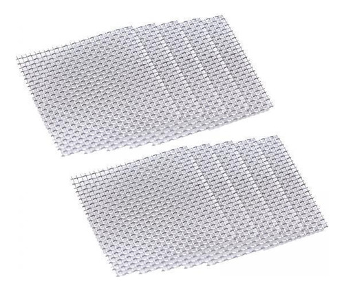 2 X 10x Almohadilla De Malla De Alambre Para Pecera, Soporte