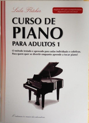 Curso De Piano Para Adultos, De Leila Fletcher. Série 1 Cn Editora, Capa Mole Em Português