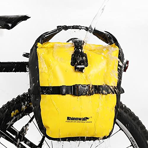20l Bike Pannier Bag Waterproof Bicycle Rear Seat Trunk...