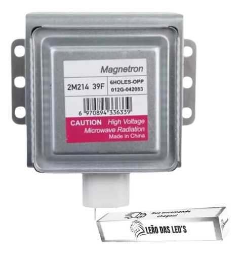 Magnetron Microondas Compatível  LG 2m214 39f  2m214 01 Cbe