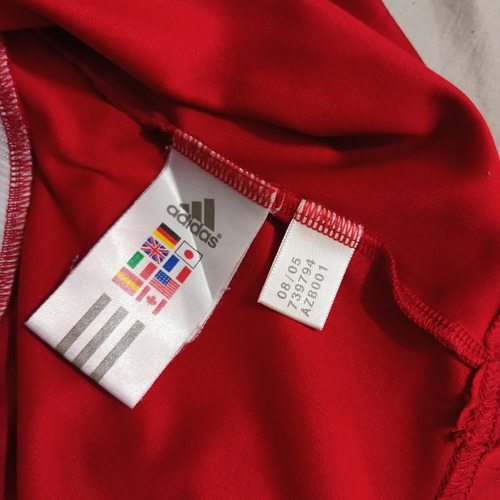Camiseta Selección Dinamarca 2006 Teamgeist (Usado)