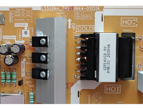 Fuente Samsung Bn44-01051a / L55s8na_ths | Qn55q80aa-fxzx