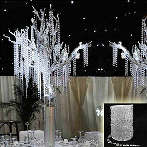 Cuentas De Cristal De Acrilico Cortina Garland Diamond Stra