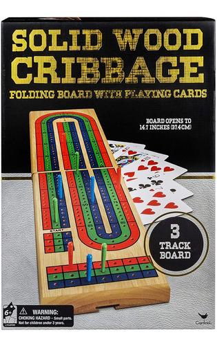 Juego De Cribbage Plegable De Madera Maciza  Los Estilos Pue