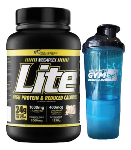 Megaplex Lite  3 Lbs Proteína  + Camisilla + Envio 