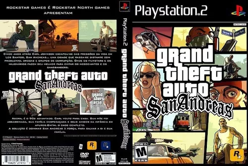 Gta San Andreas Legendado Em Português - Ps2 - Escorrega o Preço