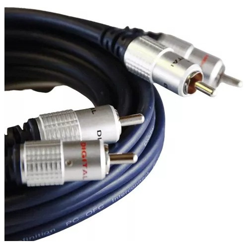 Cable Audio Rca Stereo Alta Definicion 1.8mts. Puresonic. 