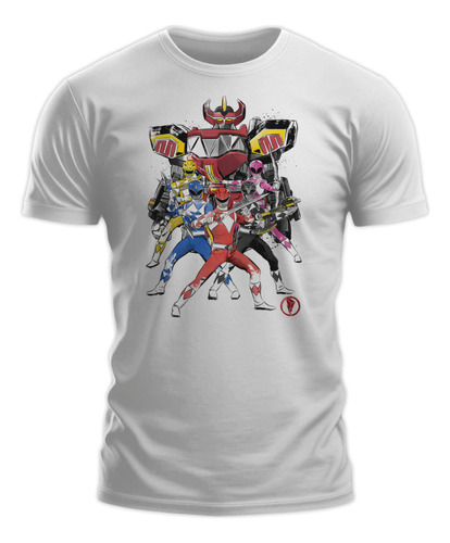 Polera Gustore De Power Rangers 2