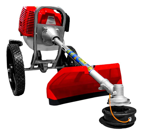 Desmalezadora Motoguadaña Carrito Nafta 52cc Motor 2,2 Hp