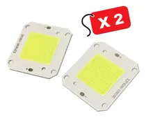 Comprar Chip Led 50w Cob 12v 3.000 K Cultivo Indoor Terrario \u002F 2 Und