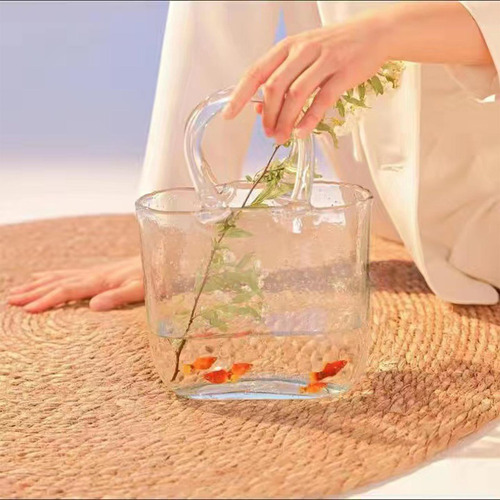 Forma Del Bolso De La Maceta Del Florero Del Florero De