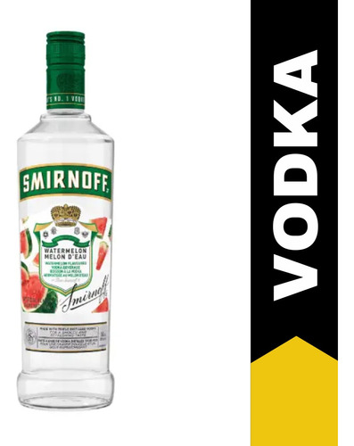 Vodka Smirnoff Watermelon 700ml X12 Zetta Bebidas