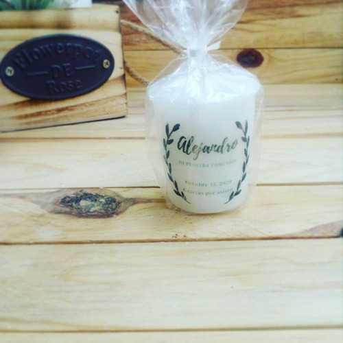 Imagen 8 de 10 de Velas Primera Comunion Para Recuerdos