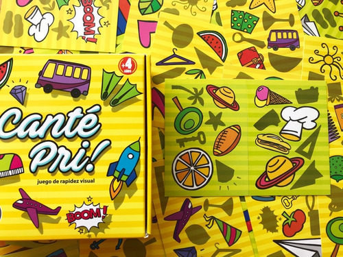 Imagen 2 de 3 de Juego Mesa Niños Cante Pri Rapidez Visual Barcodepapel