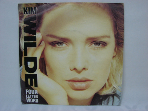 Vinilo Single 7  Kim Wilde Four Letter Word 1988 Ed Alemania