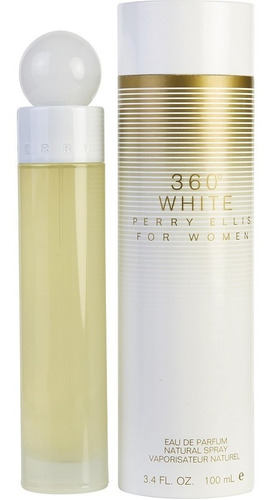 Perfume 360 White Dama  100 Ml Perry Ellis  Original