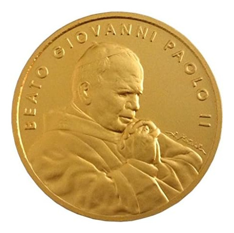 Medallón Del Sello Papal De San Papa Juan Pablo Ii°