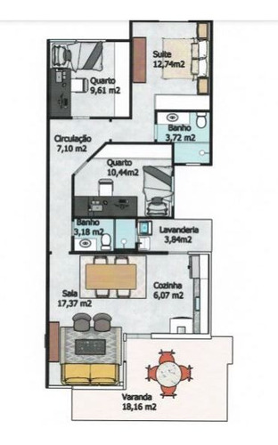 Imagem 3 de 4 de Casa Linear 3 Quartos, Suíte, Garagem, Engenho Do Mato, Itaipu, Niterói - Ca1147