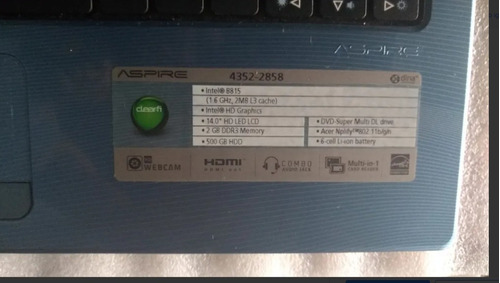 Acer Aspire 4352-2858 Por Piezas Precios En Descripción