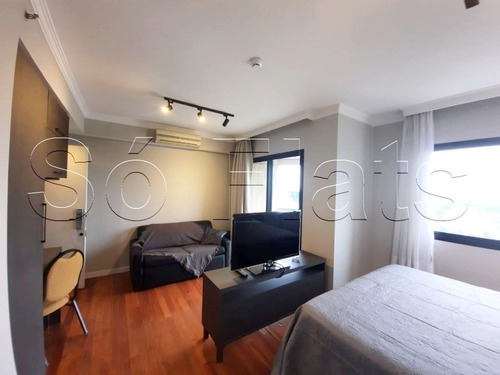 Imagem 1 de 15 de Flat Clarion, No Itaim, Prox A Av. 9 De Julho E Cidade Jardim - Sf30132