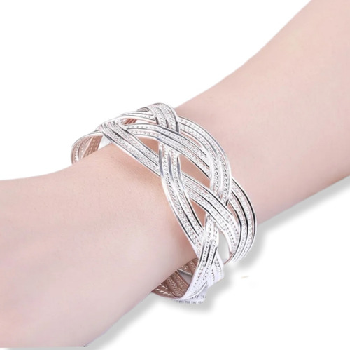 Brazalete De Baño De Plata 925