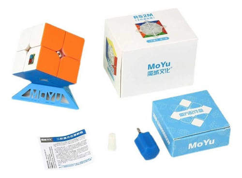 Cubo Moyu Rs2m V2 2x2 Magnético Versión Actualizada