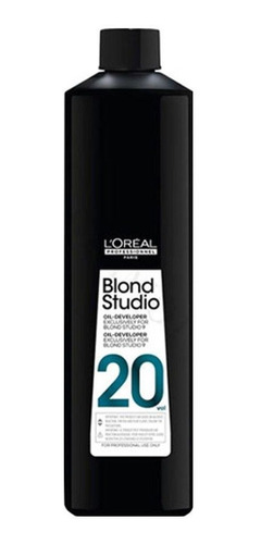 Oxidante Loreal Profesional Blond Studio Con Aceite 20vol 1l