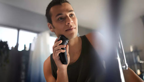 Afeitadora Barba Philips Series 3000x X3021/00 Color Negro