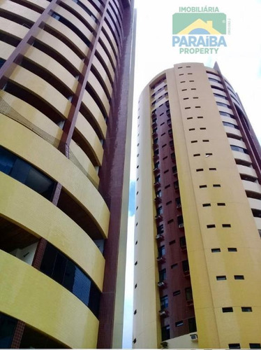 Imagem 2 de 15 de Apartamento Mobiliado Para Venda Ou Locação - Praia De Tambaú - João Pessoa - Pb - Ap1204