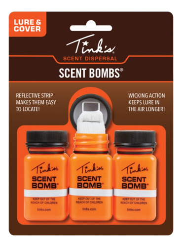 Esencia Atrayente 3 Pack Bombas De Olor Tinks Ciervo Xchws C