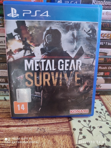 Metal Gear Survive Ps4 Físico Usado 