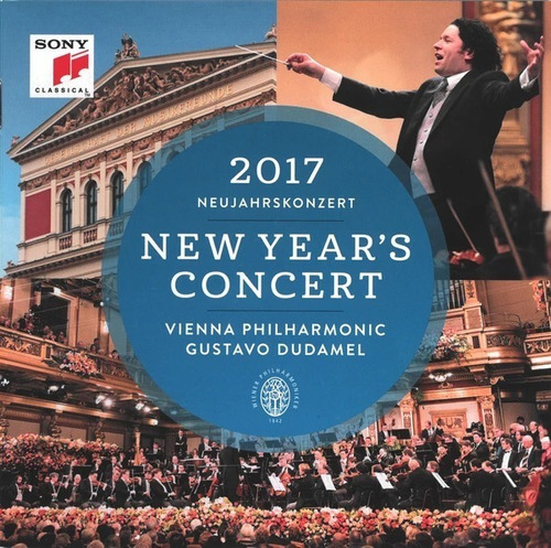 Dudamel Wiener Philarmoniker New Years 2017 Cd Nuevo  