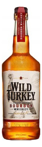 Caja De 12 Whisky Wild Turkey Bourbon 750 Ml