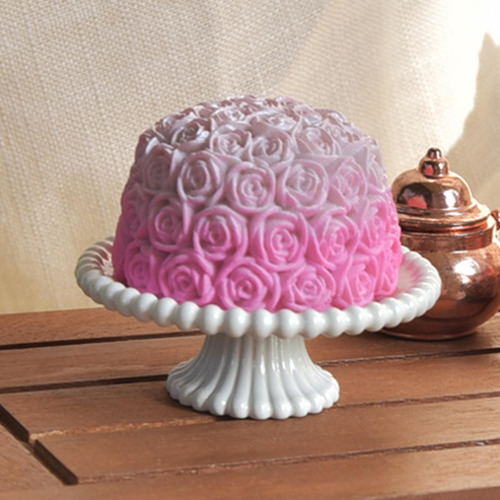Juguete De Comida En Miniatura, Resina, Modelo De Rosa