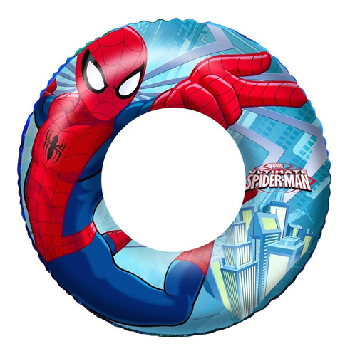 Flotador Spiderman Aro Piscina Niños Original Marvel 