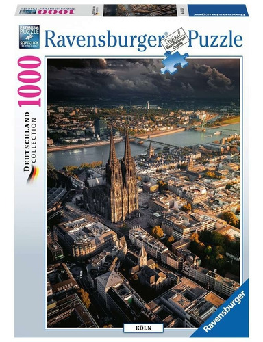 Puzzle 1000pz Catedral De Colonia - Ravensburger 159956