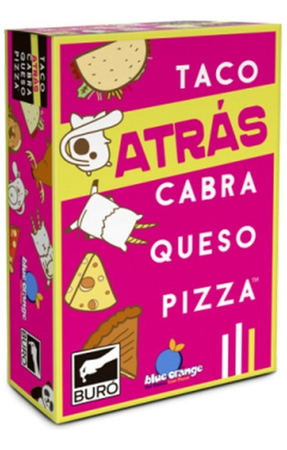 Taco Atrás Cabra Queso Pizza Juego Cartas Familiar Divertido